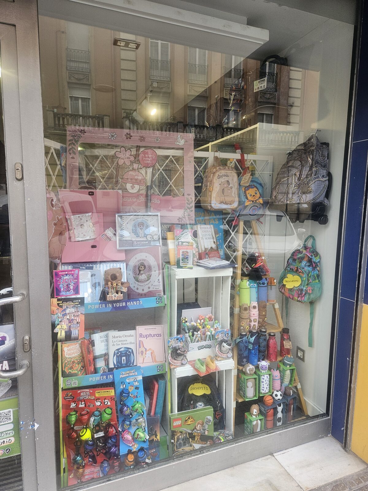 Escaparate de la papelería